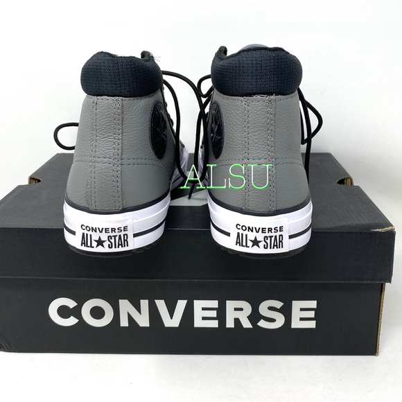 Converse Chuck Taylor PC Men Boot Leather Grey Man - Picture 3 of 7